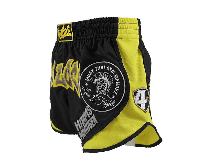 4More High Rise Sebastian Harms-Mendez - El Loco - MTGM - Muay Thai Shorts